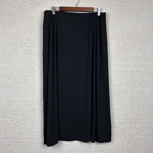 J. Jill Black Midi Skirt